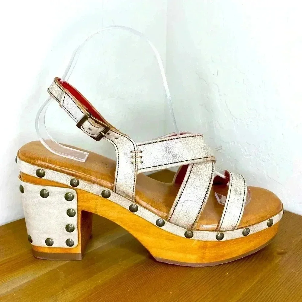 NEW BED STU Mediation Nectar Lux Butterfly Platform Sandals Size 10